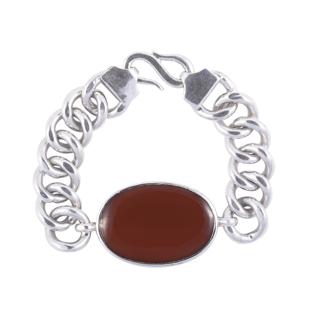 silver bracelet designs for male | red aqeeq stone price in pakistan Muz...  | Silver bracelet designs, Silver bracelet, Bracelet designs